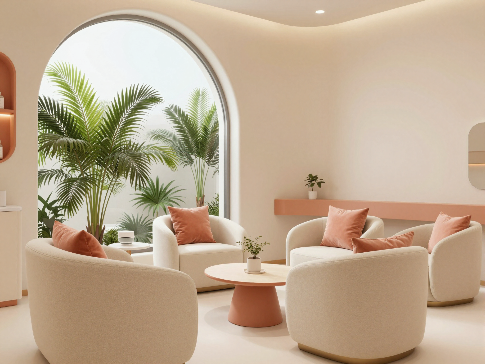 Sala de espera de la clínica dental