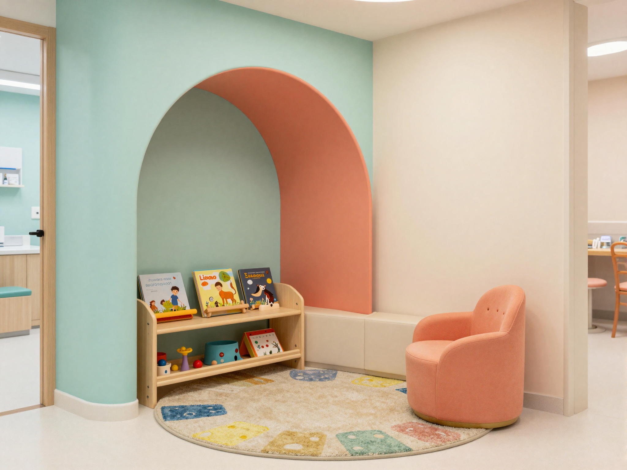 Rincón infantil de la clínica dental